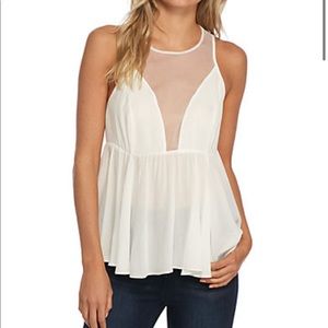 Free people mesh tank